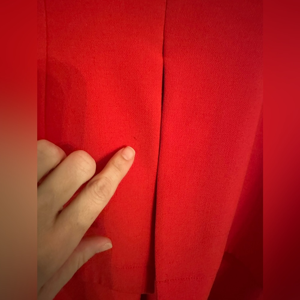 BCBGMaxAzria Vibrant Red High Low Dress - Picture 4 of 6